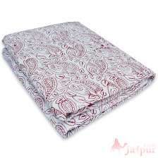 Wooden Block Printed Sanganeri Cotton Voile Sewing Fabric-Craft Jaipur