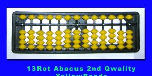 13 Yellow Display Abacus