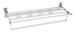 Stainless Steel Square Folding Towel Rack