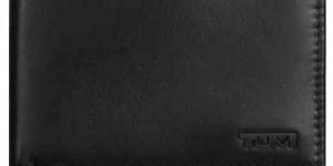 Mens Black Leather Wallet