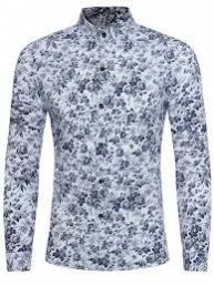 Mens Cotton Printed Shirt