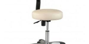 Therapist Stool with Backrest