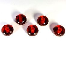 Garnet Hydro European Big Hole Beads