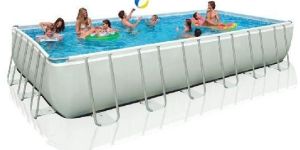 Ultra Frame Pool Set 24ft X 12ft X 52in