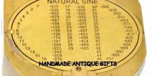 Large Brass Brunton Surveying Compass