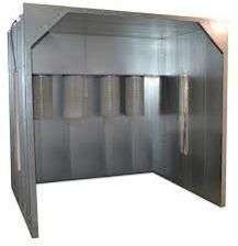 Side Draft Spray Booth