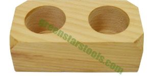 Wooden Block For Acid Bottle