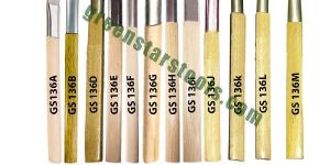 WOODEN HANDLE AGATE BURNISHERS