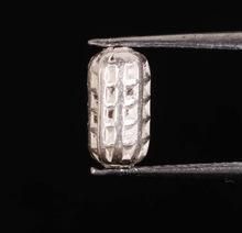 Solid Sterling Silver Designer Capsule Shape