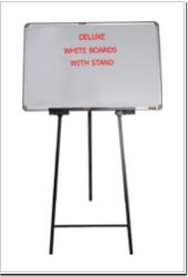 Deluxe White Board with Stand