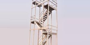 FRP STAIR WAY SYSTEM
