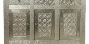 WHITE METAL PLAIN TABLE