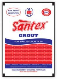 Santex Grout Unsanded Cement Based Tile