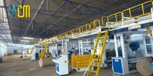 Automatic 05 ply corrugated board making plant - Premium Model