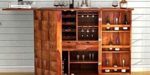 Wooden Bar Cabinet