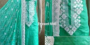 Tessori Chanderi Cotton Designer Suits