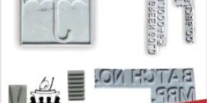 RUBBER LOGO AND STRIPES