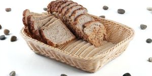 Rectangle Rattan Basket Pan Size