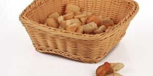 Square Rattan Basket