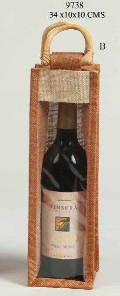 Single Joy Wine Bottle Bags