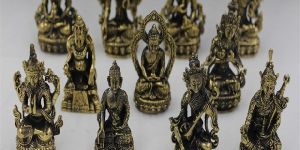 Brass Religious Small Statue