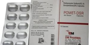 PANTOPRAZOLE40mg, DOMPERIDONE30mg Capsules