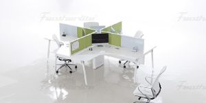 L Shape Work Station