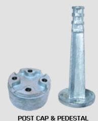 Post Cap and Pedestal