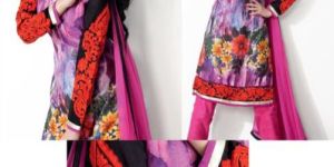 Winter Pashmina Embroidered Dress Material