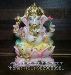 Marble Ganesha Murti