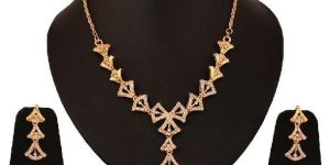 Gold Plated Necklace Set