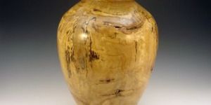 White Oak Vase