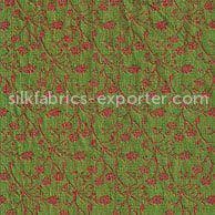 Spun And Noil Silk Fabric