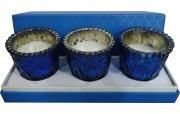 GLOBAL HAND CRAFTED EMBOSSED CANDLE VOTIVE