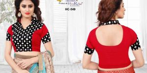 Ready Made Fancy Party Wear Printed Designer Blouse