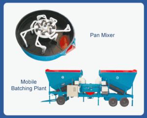 Pan Mixer / Mobile Batching Plant