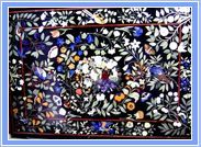 Marble and Wooden Inlay