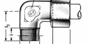 WE R Male Stud Elbow