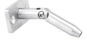 Wall to Glass Connector