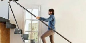 Glass Raling SS Steel