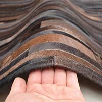 Leather Carpets, Hair on Leather Carpets