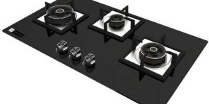 Kitchen Cooktop Elantra 3 Burner Black