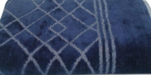 Navy Blue Cotton Gym Towel Set