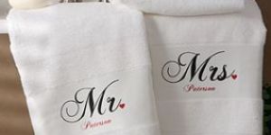 Hand Embroidered Towel Set