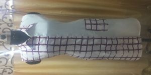 ELV/0001 - LADIES CHECKS KURTA WITH COLLAR