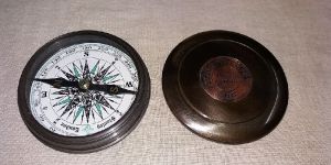 3 Inch Antique Poem Compass