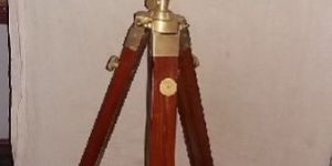 Antique Brass Mini Tripod Lamps