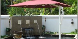 GARDEN UMBRELLA AWNINGS