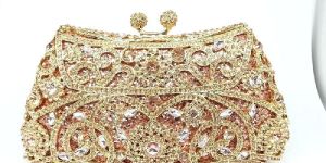 Golden Clutch Purses