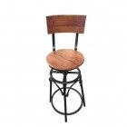Wooden Barstool
